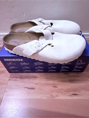 Birkenstock Women's Boston Soft Bed Clog Antique size 38